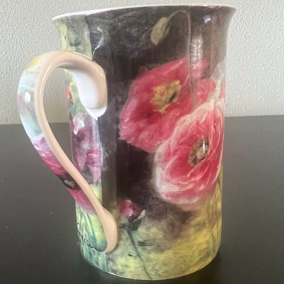 Vintage Fine China POPPY CLUSTER Mug by Creative Tops in England ~ Garden - Picture 5 of 10